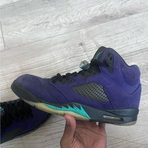 grape jordan 5